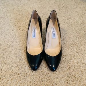 Jimmy Choo Black Heels. Size 9